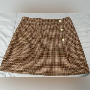 Rihoas Plaid Skirt